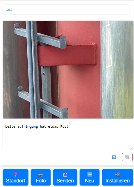 Programmoberfläche